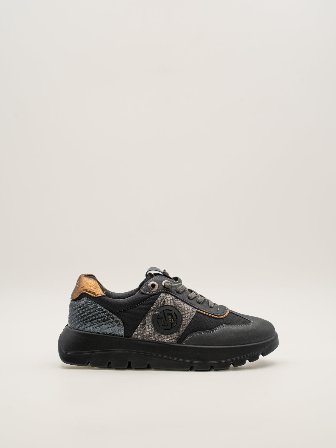 SPRUCE - 26M623 Zapatillas de plataforma mujer con cordones elásticos