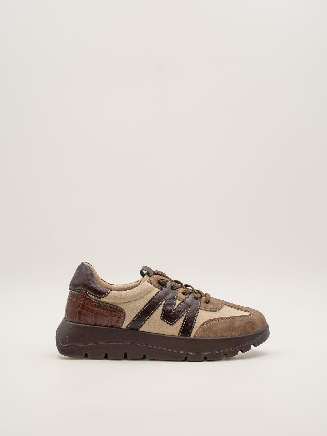 BRIAR - 26M627 Zapatillas de plataforma mujer con cordones elásticos