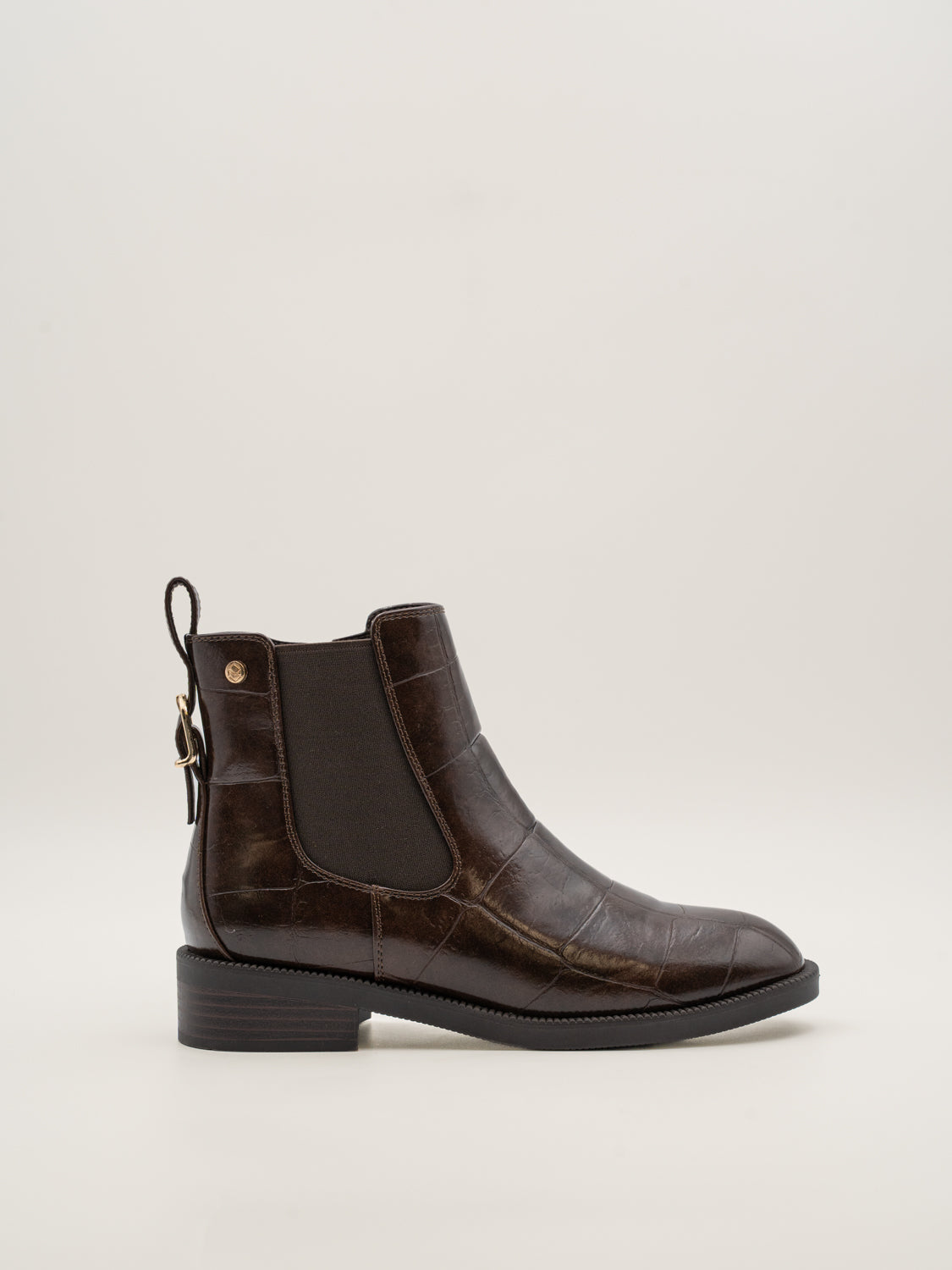 Botines chelsea de mujer TRUFFLE en coco testa, de Mysoft