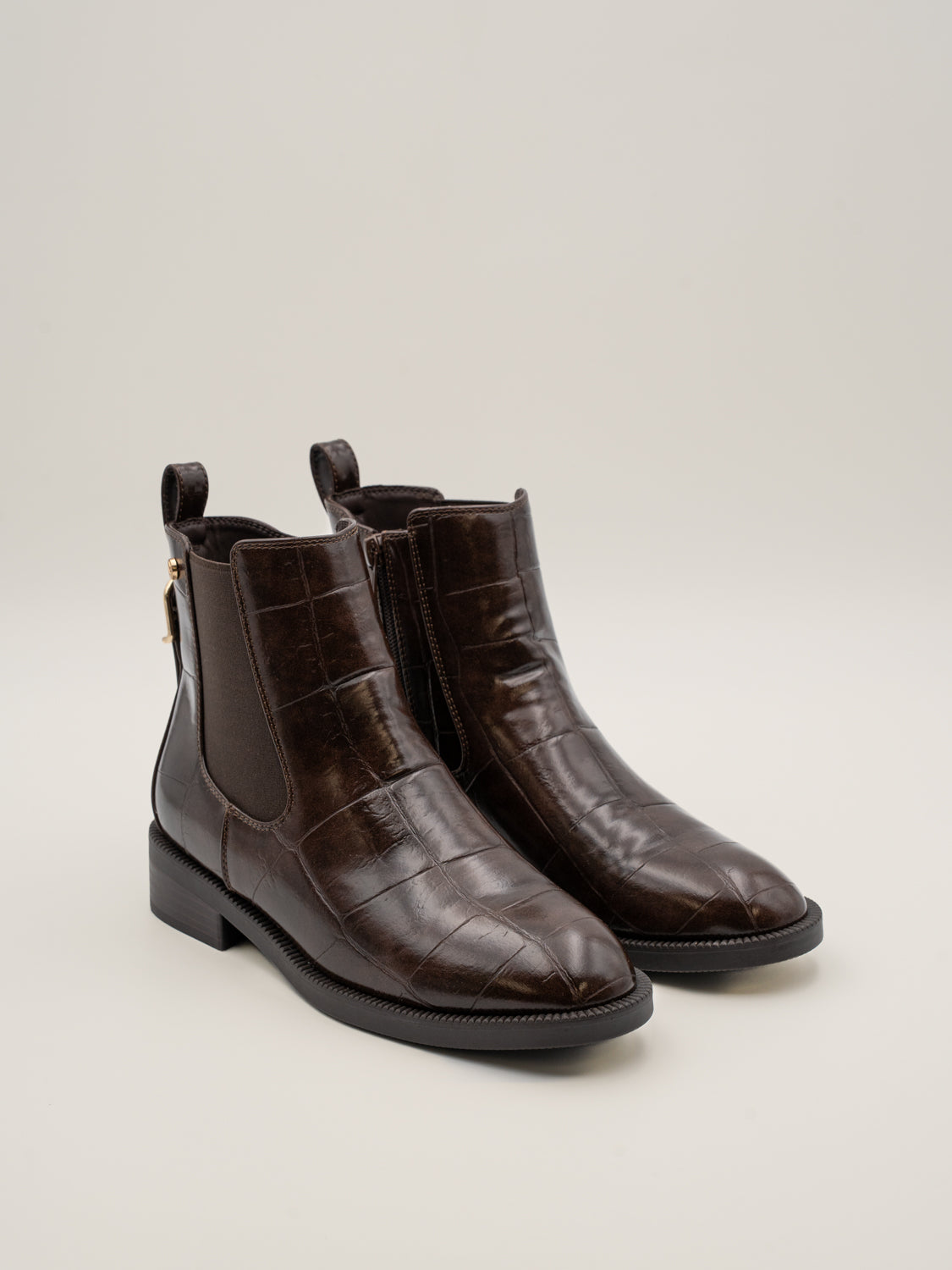 Botines chelsea de mujer TRUFFLE en coco testa, de Mysoft (vista 2)