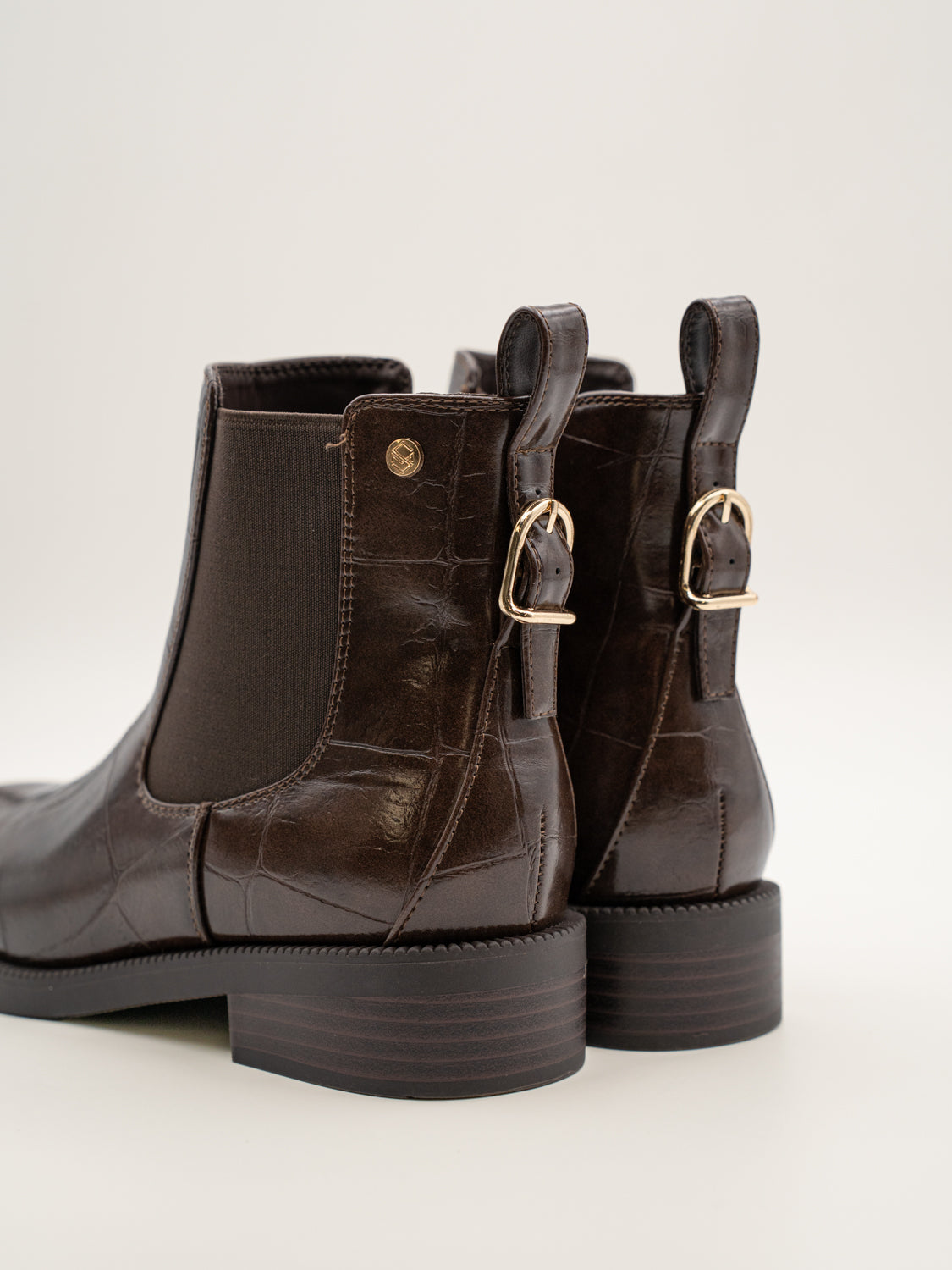 Botines chelsea de mujer TRUFFLE en coco testa, de Mysoft (vista 3)